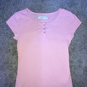 Abercrombie Girls Pink Tshirt